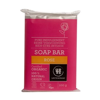 Urtekram Rose Soap Bar - 100g - Image 2
