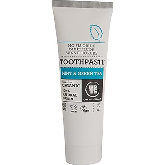 Urtekram Toothpaste - Mint with Green Tea - 75ml - Image 2